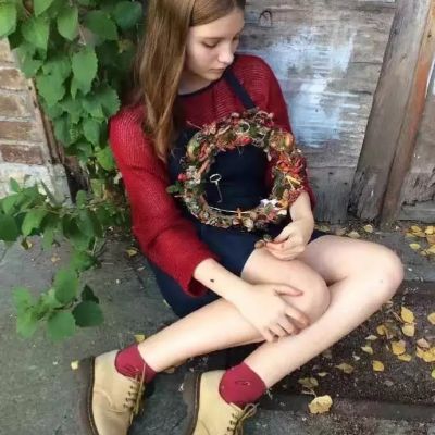 清新小女孩欧美头像