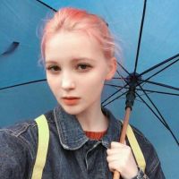 清新小女孩欧美头像