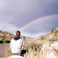 温柔暖男微信背影头像