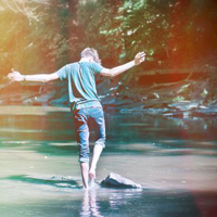 温柔暖男微信背影头像