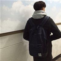 温柔暖男微信背影头像