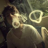 欧美颓废男生抽烟头像