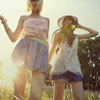 欧美姐妹qq头像