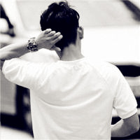 帅气男生背影微信头像