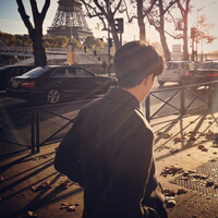 帅气男生背影微信头像