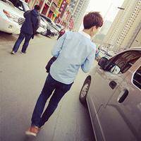 帅气男生背影微信头像