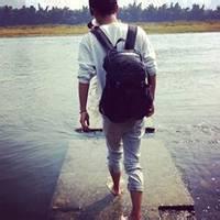 帅气男生背影微信头像