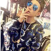 qq男生霸气抽烟头像