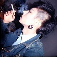 qq男生霸气抽烟头像