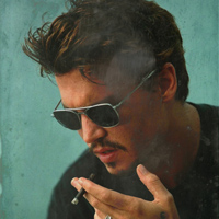 qq男生霸气抽烟头像