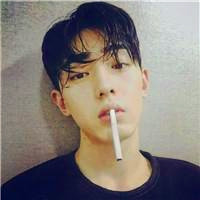 qq男生霸气抽烟头像