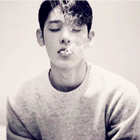 孤独男生抽烟头像