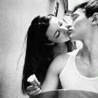 黑白意境情侣头像