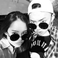 黑白意境情侣头像