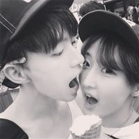 黑白意境情侣头像