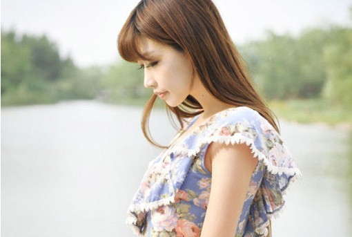 唯美的清纯可爱女生图片