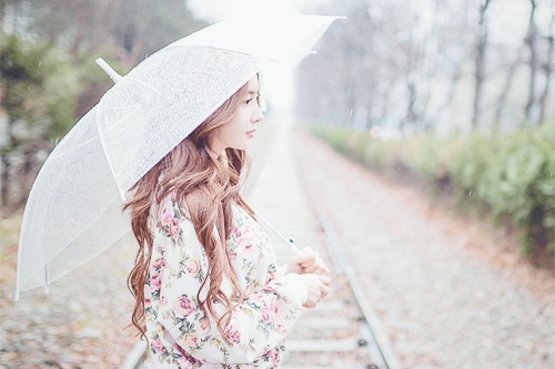 唯美的清纯可爱女生图片