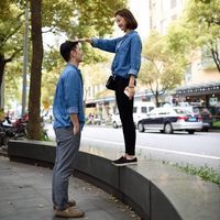 一左一右的创意高清情侣头像