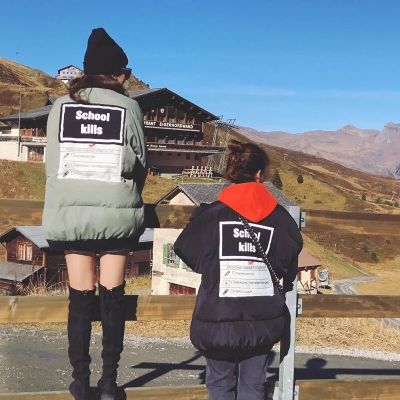 亲密无间的两闺蜜qq头像