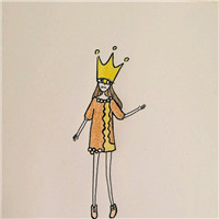 清新手绘女生头像