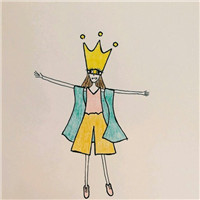 清新手绘女生头像