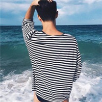 酷帅背影男生头像