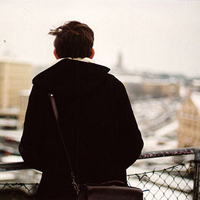 酷帅背影男生头像