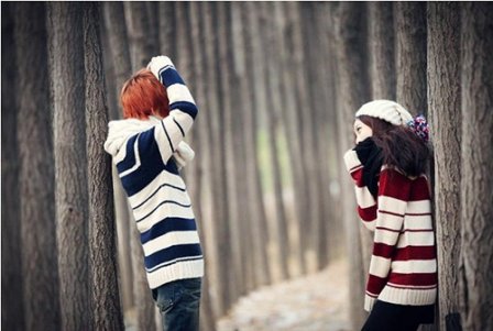 绝版甜蜜的情侣签名