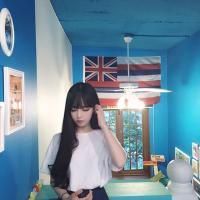 蓝色qq头像女生头像