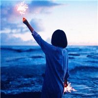 蓝色qq头像女生头像