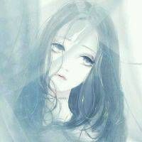 蓝色qq头像女生头像