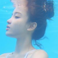 蓝色qq头像女生头像