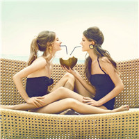 欧美小清新姐妹头像