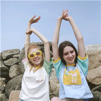 欧美小清新姐妹头像