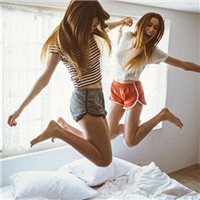 欧美小清新姐妹头像