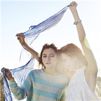 欧美小清新姐妹头像