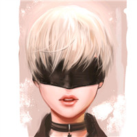 卡通头像短发女生