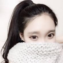 遮脸的女生头像