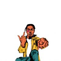 非主流个性手绘头像男生