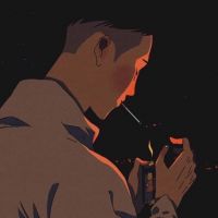 非主流个性手绘头像男生