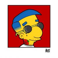 非主流个性手绘头像男生