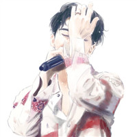 非主流个性手绘头像男生