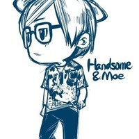 戴眼镜的男生卡通头像