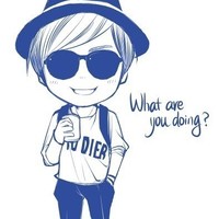 戴眼镜的男生卡通头像