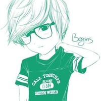 戴眼镜的男生卡通头像