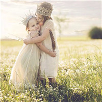 欧美萌娃姐妹头像