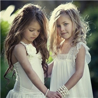 欧美萌娃姐妹头像