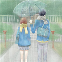 时尚卡通情侣头像