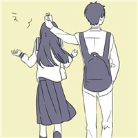 时尚卡通情侣头像