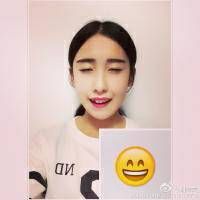 搞怪可爱头像女生